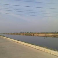 Photo taken at banjir kanal timur by Hasan B. on 7/1/2012