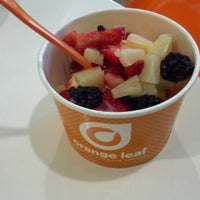 Photo taken at Orange Leaf Frozen Yogurt by Lindsey L. on 7/18/2012