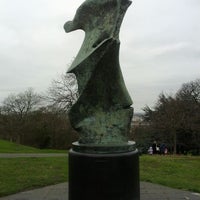 Photo taken at Henry Moore Statue by Rob D. on 12/27/2011