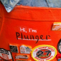 Photo taken at &amp;quot;Plunge&amp;quot; Dolphin on Parade @ The Home Depot by Chad E. on 7/9/2011