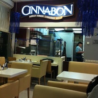Photo taken at Cinnabon by Polina N. on 1/12/2012