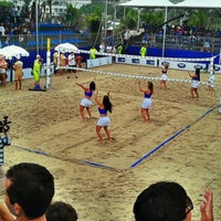 Photo taken at Arena Beach Soccer Copacabana by ☞ Mario S. on 1/29/2012