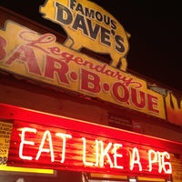 Photo taken at Famous Dave&amp;#39;s by Angie S. on 7/26/2012