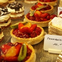 Photo taken at La Patisserie French Bakery by Megan P. on 7/10/2012