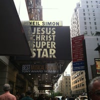 Photo taken at Jesus Christ Superstar at the Neil Simon Theatre by Rachel M. on 6/9/2012