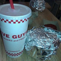 Photo taken at Five Guys by Vanessa R. on 1/26/2012