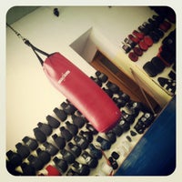 Photo taken at Academia Fit Factory by Marcela M. on 4/11/2012