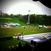 Photo taken at Heilige Warte - Viking Home Stadion by the bling ming on 4/23/2012