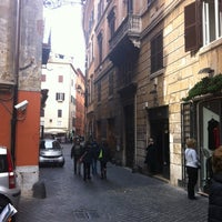 Photo taken at Via del Governo Vecchio by Roberto C. on 12/10/2011