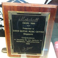 Photo taken at Davis Guitar Music Centre by Nevespugly on 1/14/2012