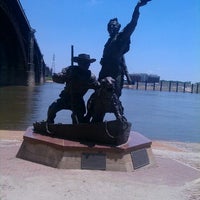 Photo taken at The Captains&amp;#39; Return Statue by Steven N. on 6/4/2012