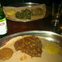 Photo taken at Meskel Ethiopian Restaurant by Roxanne M. on 11/4/2011