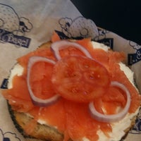 Photo taken at Lox Stock &amp;amp; Bagel by Max S. on 1/7/2012