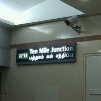 Photo taken at Ten Mile Junction LRT Station (BP14) by Ow O. on 1/8/2012