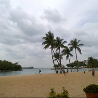 Photo taken at Siloso Beach Party by Eri L. on 1/26/2012