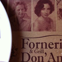 Photo taken at Forneria &amp; Grill Don&#39;Ana by Fe L. on 12/23/2011