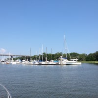 Photo taken at Jekyll Harbor Marina by William H. on 9/5/2012