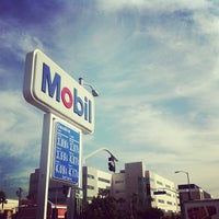 Photo taken at Mobil by Nathan H. on 10/14/2011