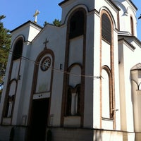 Photo taken at Hram Svetih Apostola Vartolomeja i Varnave | Rakovička crkva by Aleksandar M. on 9/11/2011