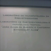 Photo taken at Instituto de Medicina Tropical (IMT) by João Paulo M. on 6/9/2012