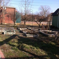 Photo taken at Cottage Home Community Garden by Jay P. on 3/1/2012