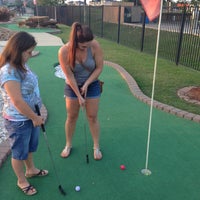 Photo taken at Miniature Golf &amp;amp; Batting Cages Of Katy by Adam L. on 6/23/2012