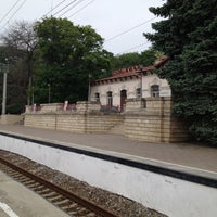 Photo taken at станция Бештау by Kristina F. on 5/13/2012