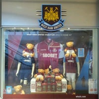 Photo taken at West Ham United Store by Patrick M. on 9/11/2012