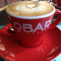 Photo taken at 9Bar Coffee by Tristan W. on 3/1/2012