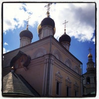 Photo taken at Храм Святой Троицы в Кожевниках by Alexandra B. on 6/4/2012