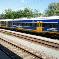 Photo taken at Bahnhof Bremen-Vegesack by Steffi on 5/28/2012