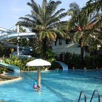 Photo taken at @ Swimging Pool ,Phanu Center by wuttisak p. on 3/21/2012