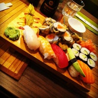 Photo taken at Bamboo Sushi by MrVopi on 3/13/2012