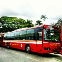 Photo taken at Mysore KSRTC Bus Stand by Kushal A. on 8/10/2012