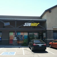 Photo taken at SUBWAY by Riley K. on 5/1/2012