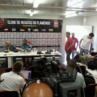 Photo taken at Ninho do Urubu (CT do Flamengo) by Mauricio Y. on 3/9/2012
