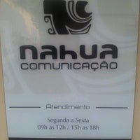 รูปภาพถ่ายที่ NAHUA COMUNICAÇÃO - Marketing Digital, Editoração Gráfica, Gerenciamento de Marca, Campanha Publicitaria โดย Daniel B. เมื่อ 7/23/2012