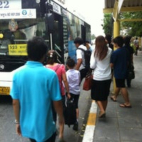Photo taken at BMTA Bus Stop ประตูงามวงศ์วาน 3 (Ngam Wong Wan Gate 3) by Pornpavit P. on 8/31/2012