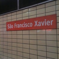 Photo taken at MetrôRio - Estação São Francisco Xavier by Francisco V. on 7/27/2012