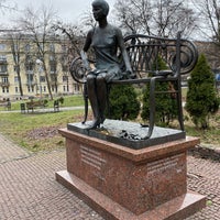 Photo taken at Пам&amp;#39;ятник Олені Телізі by Dasha M. on 4/2/2021