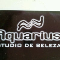 Photo taken at Aquarius Studio de Beleza by Weise M. on 12/5/2012
