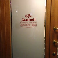 Photo taken at Marriott Executive Apartments Prague by Maria M. on 7/3/2013