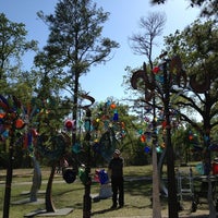 Photo taken at Bayou City Art Festival Memorial Park by 😜Yana F. on 3/24/2013
