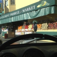 Photo taken at 25th &amp;amp; Clement Produce Market by Trevor B. on 12/31/2012