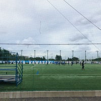 Photo taken at 等々力第1サッカー場 by yujifootwork on 7/7/2018