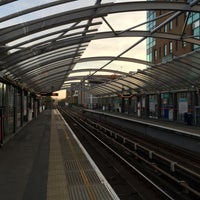 Photo taken at Crossharbour DLR Station by Thomas P. on 10/31/2015