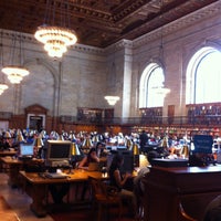 Photo taken at New York Public Library by Jonathan G. on 4/25/2013