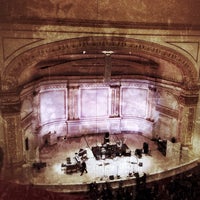 Photo taken at Carnegie Hall by Anthony C. on 3/8/2013
