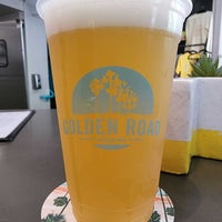 Photo taken at Golden Road Brewing by Raymond H. on 3/26/2022