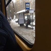 Photo taken at Остановка «Соболевский проезд» by Александр В. on 12/2/2016